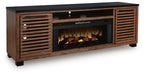 Kallari 84" TV Stand with Electric Fireplace - image 3