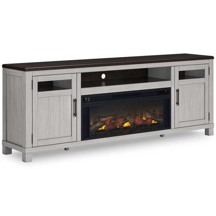 Darborn 88" TV Stand with Electric Fireplace