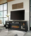 Foyland 83" TV Stand with Electric Fireplace