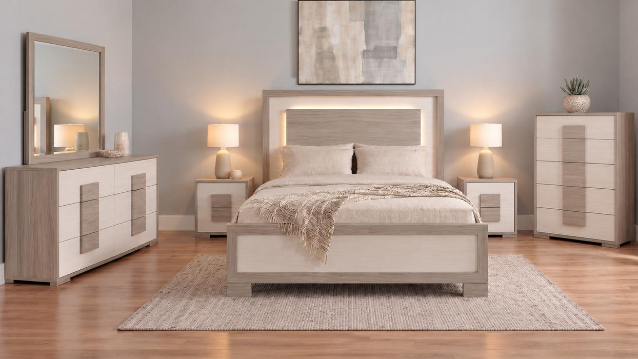 Gigi Bedroom Set – Gigi King 5 Pc Bedroom Set by Galaxy Home Furnishings