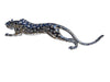 Ambrose Diamond Encrusted Chrome Plated Panther (53L x 9.5W x 11H)