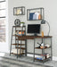 Soho Home Office Desk with Shelf