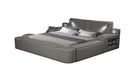 Zoya Bed – Zoya Queen Bed Gray by Galaxy Home Furnishings