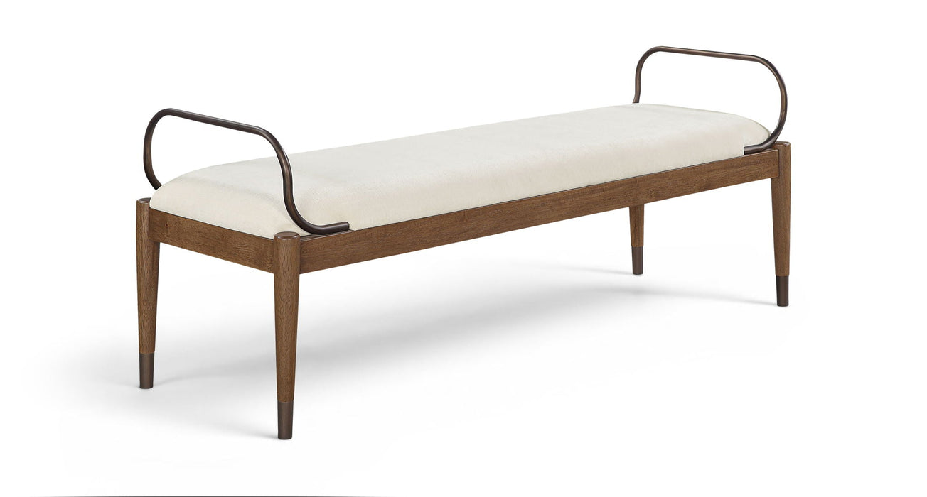 Cambria Fabric Upholstered Bench