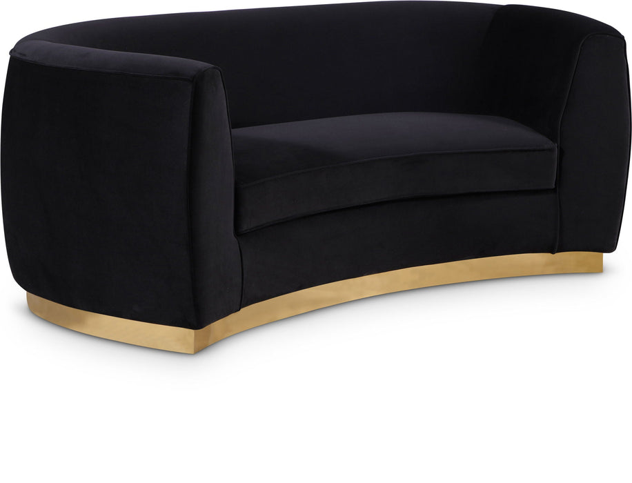 Julian 70.5" Velvet Upholstered Loveseat