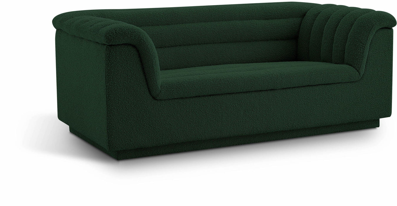 Cascade 72" Boucle Fabric Upholstered Loveseat