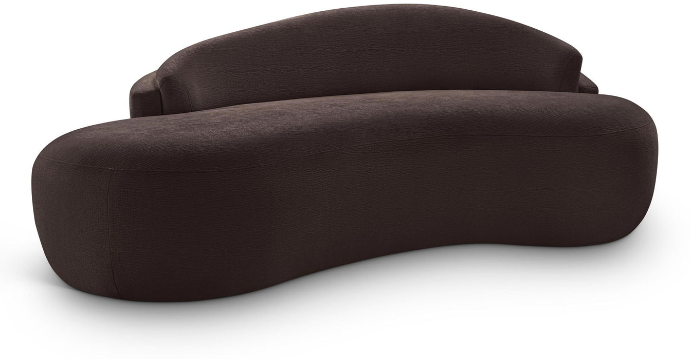 Caspian 79" Chenille Fabric Upholstered Loveseat
