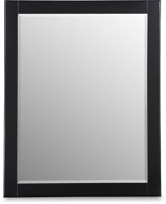 Maxine 31.5" W X 39.5" H Wood Veneer Frame Mirror