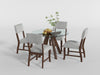 Aiden Side Chair, Rust