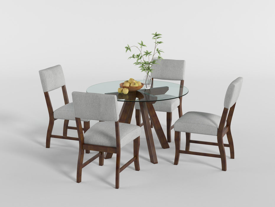 Aiden Side Chair, Rust