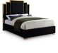 Hugo Velvet Upholstered Bed