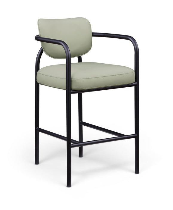 Serava Vegan Leather Upholstered Bar Stool
