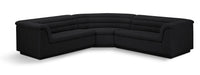 Cascade 148" Boucle Fabric Upholstered Sectional