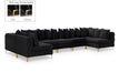Tremblay 169" Velvet Upholstered 7pc. Modular Sectional