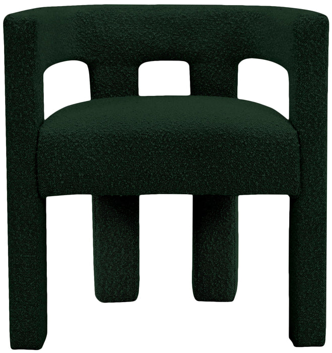 Athena Boucle Fabric Upholstered Accent / Dining Chair