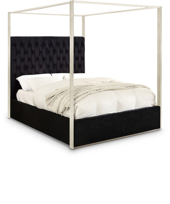 Porter Velvet Upholstered Bed
