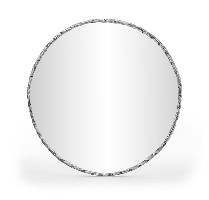 Hammer 36" W X 36" H Iron Frame Mirror