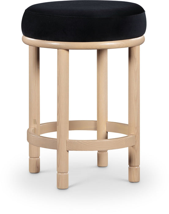 Monette Velvet Upholstered Counter Stool