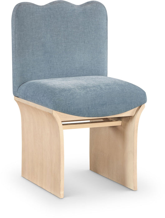 Shaw Chenille Fabric Upholstered Dining Chair