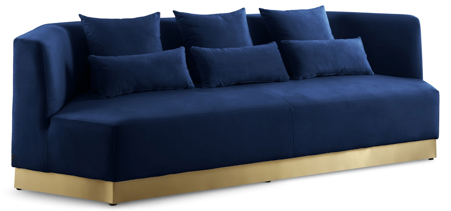Marquis 93" Velvet Upholstered Sofa