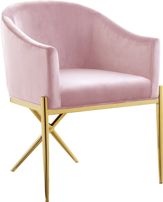 Xavier Velvet Upholstered Dining Chair