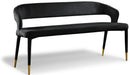 Destiny Velvet Upholstered Bench