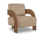 Cedra Velvet Performance Fabric Upholstered Chair