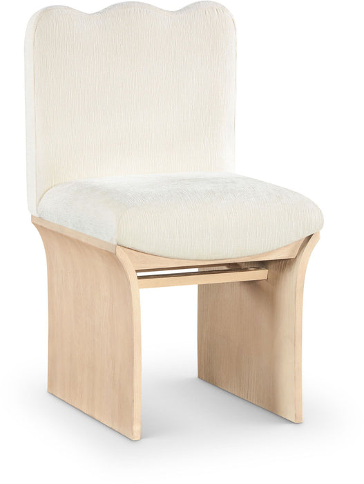 Shaw Chenille Fabric Upholstered Dining Chair