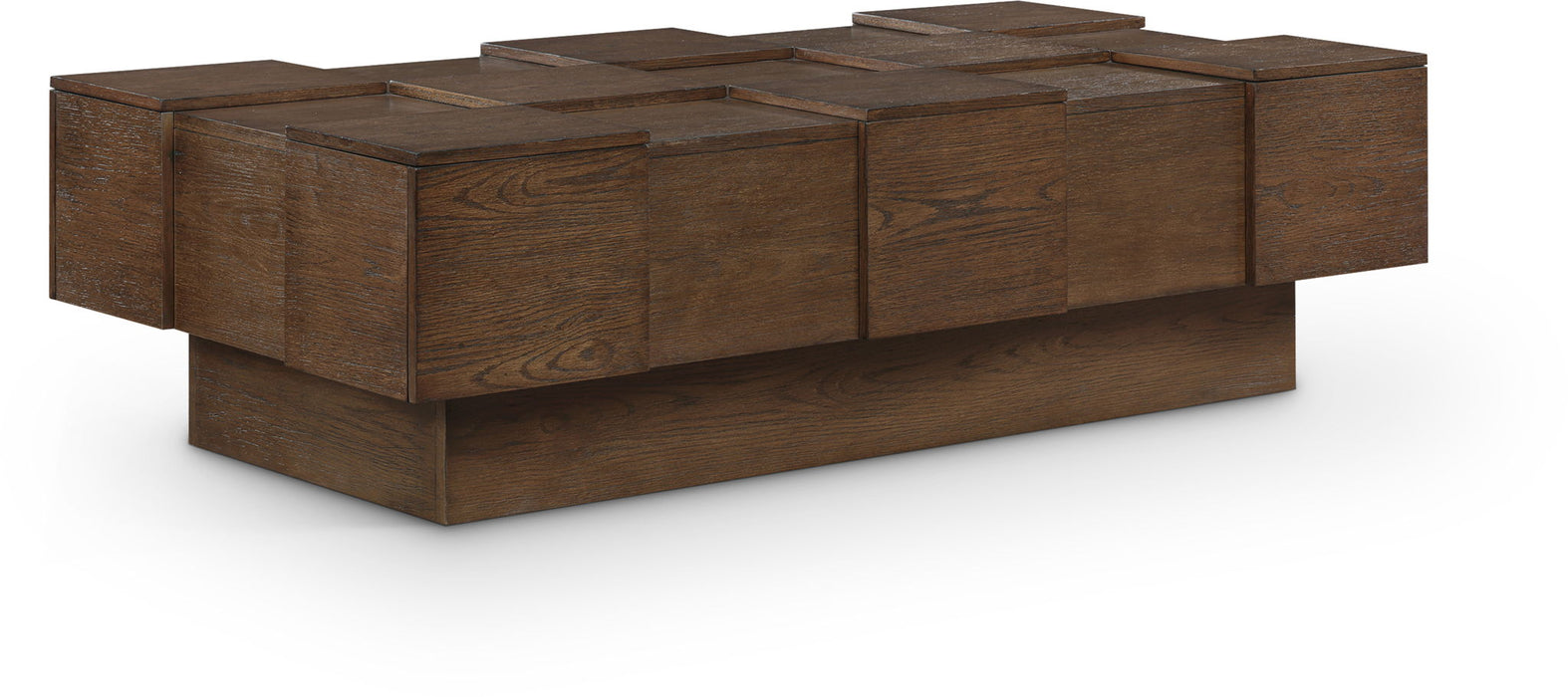 Anzio Oak Veneer Coffee Table