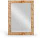 Cresthill 36" W X 48" H Burl Wood Frame Mirror