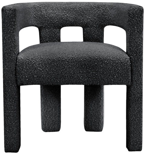 Athena Boucle Fabric Upholstered Accent / Dining Chair