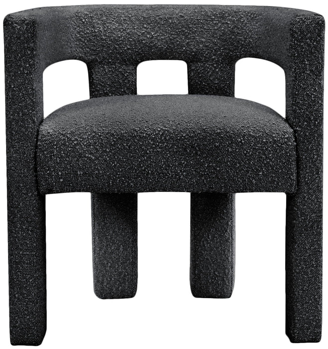 Athena Boucle Fabric Upholstered Accent / Dining Chair