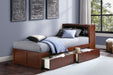 Rowe (3) Twin Bookcase Bed with Storage Boxes