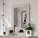 Stavros Mirror - White