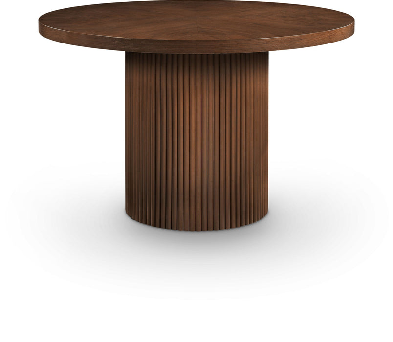 Belinda 48" Solid Wood And Oak Veneer Dining Table