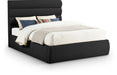 Adam Boucle Fabric Upholstered Bed