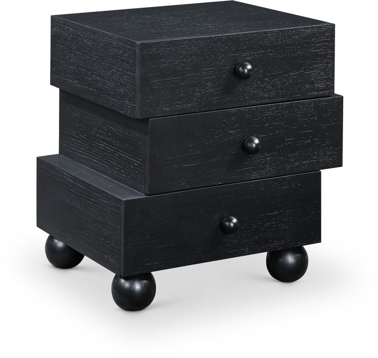 Askew 23.5" Oak Veneer Nightstand