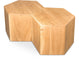 Eternal Oak Wood 2pc. Modular Coffee Table