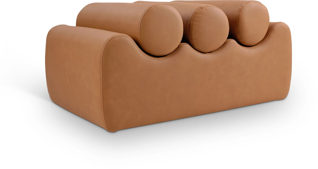 Rumble Vegan Leather Upholstered Bench