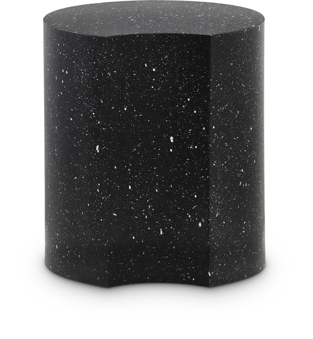 Dimple Terrazzo Pattern Iron End Table