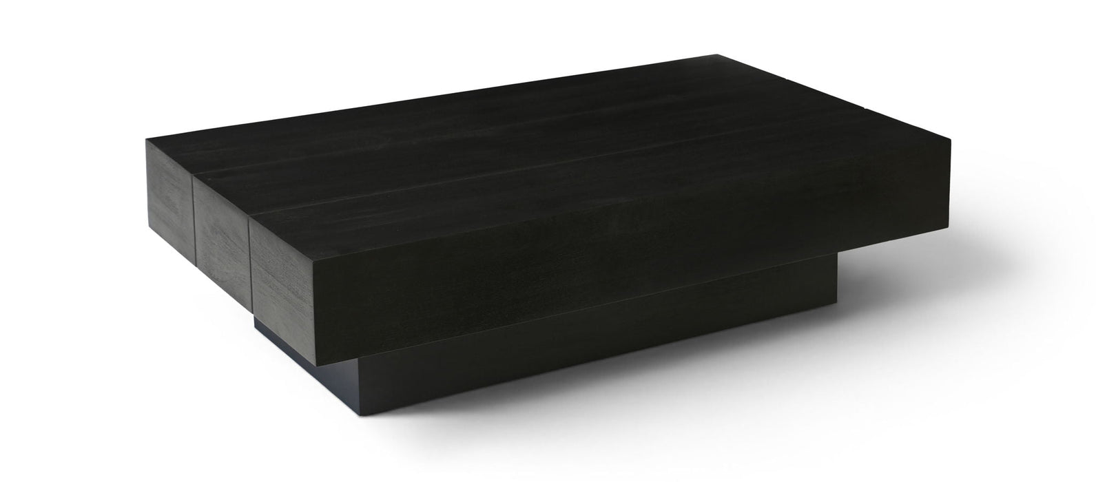 Mesa de centro de madera de mango Plank