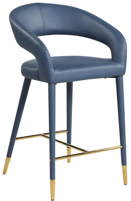 Destiny Vegan Leather Upholstered Stool