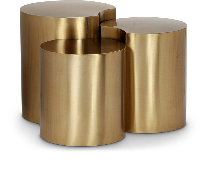 Dimple Iron Nesting 3pc. Modular End / Side Table