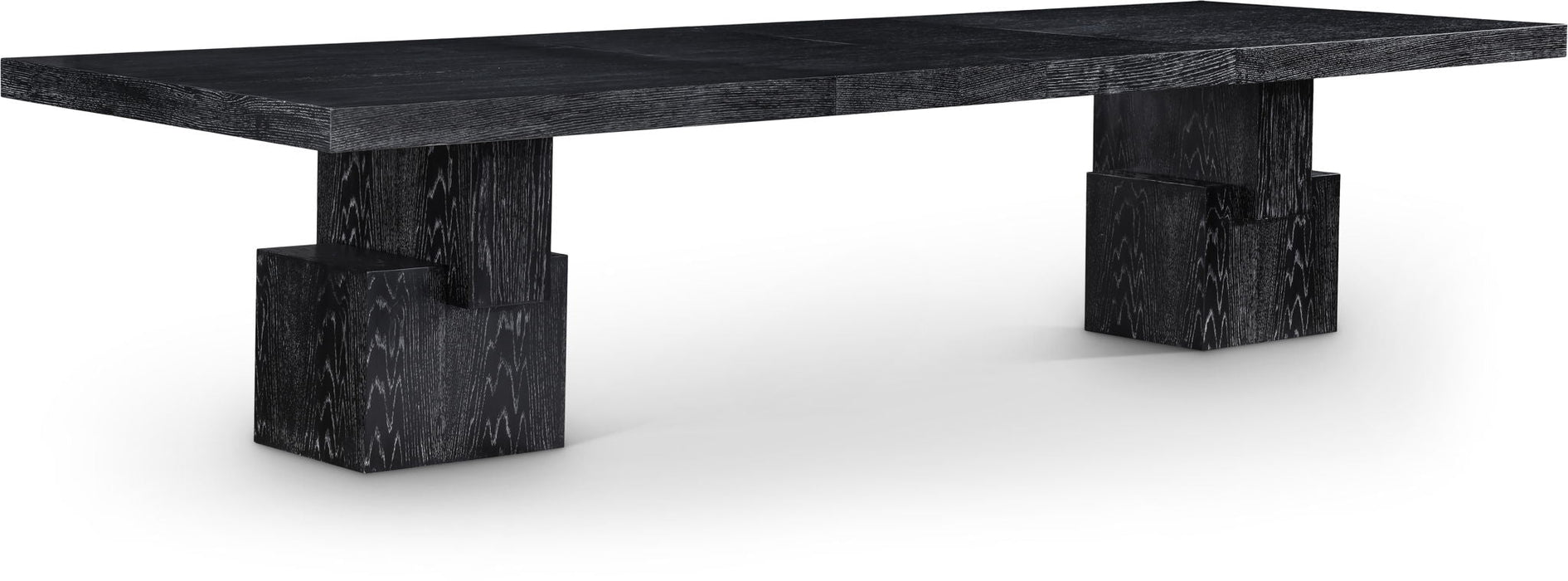 Anzio 96" / 120" / 144" Oak Veneer Extendable Dining Table