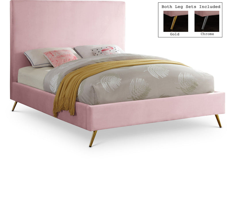 Jasmine Velvet Upholstered Bed