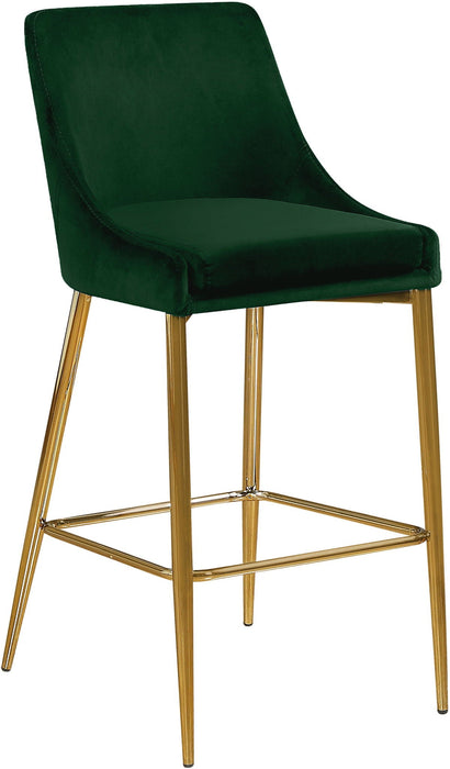 Karina Velvet Upholstered Counter Stool