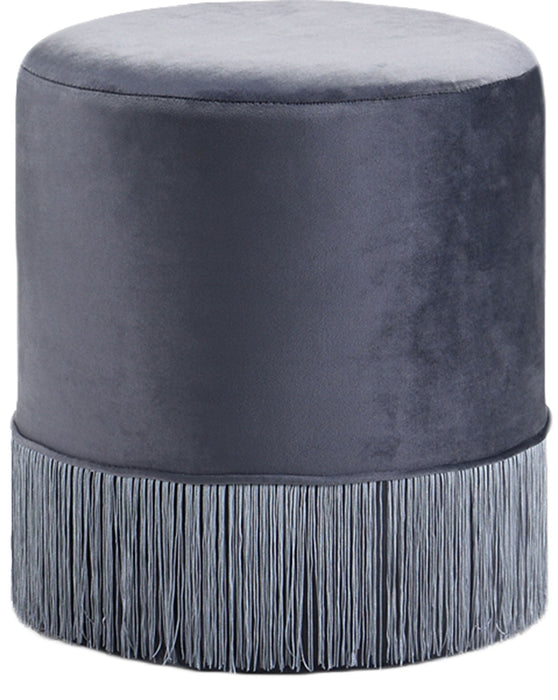 Teddy Velvet Upholstered Stool