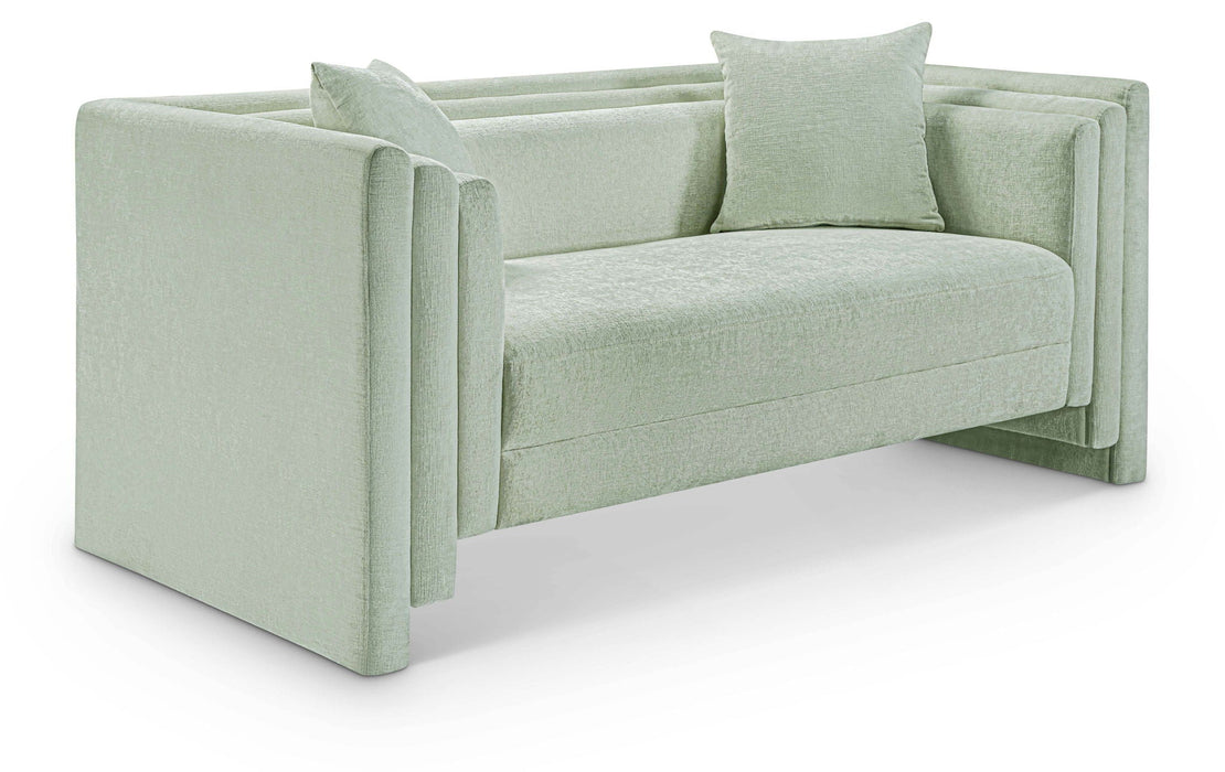 Everett 67" Chenille Fabric Upholstered Loveseat