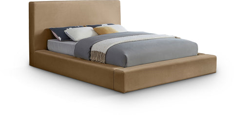 Cama tapizada de terciopelo Dorian