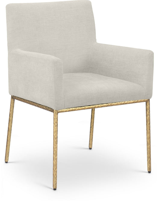 Reeves Chenille Fabric Upholstered Dining Chair